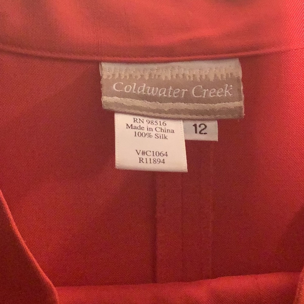 Women's Red Wrap Jacket & Matching Pants - Picture 2 of 6